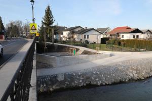 Nova rekreacijska pot v Radomljah in podhod ob Kamniški Bistrici pod Pelechovo cesto